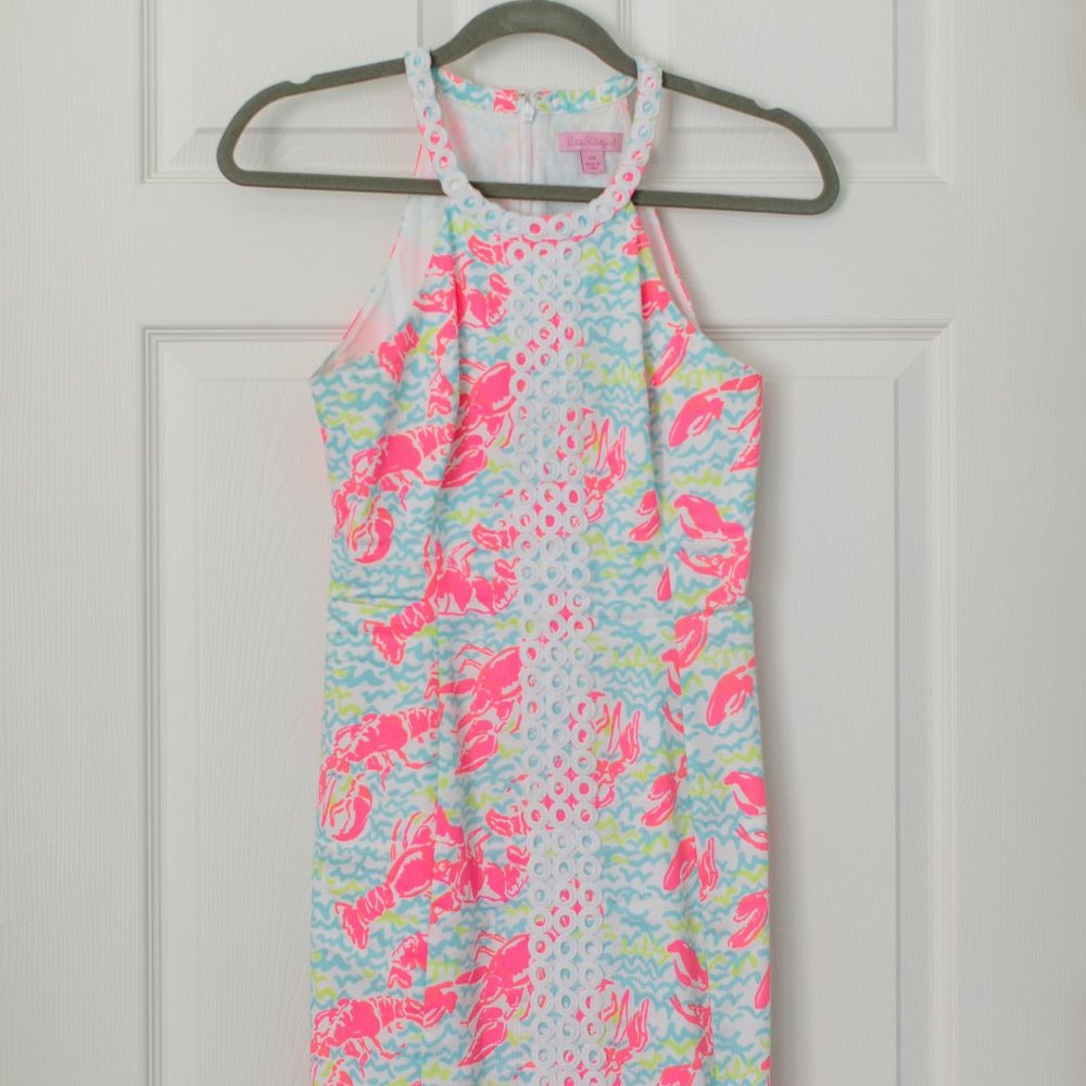Lily Pulitzer Shift Lobstah Roll Size 00
